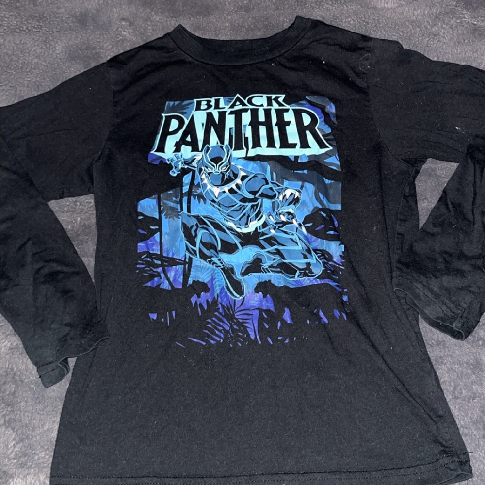 Black Panther Long Sleeve Shirt